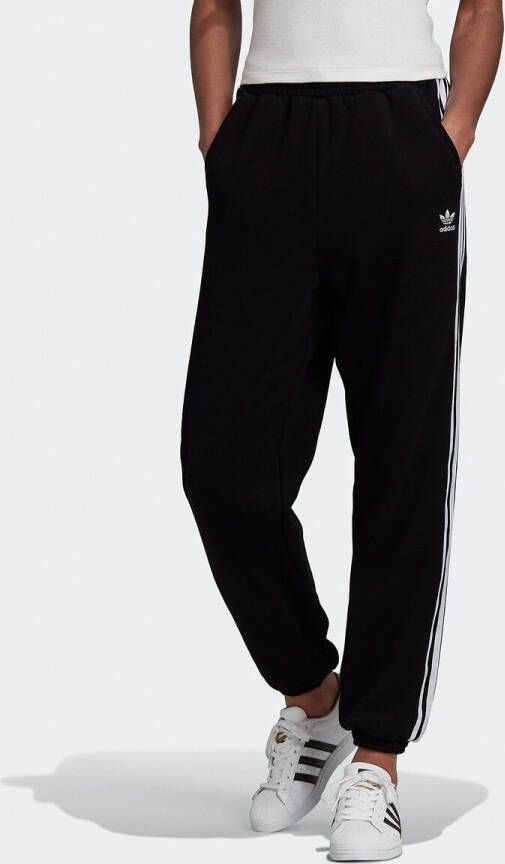 Adidas High waist tapered fit cropped joggingbroek met logo