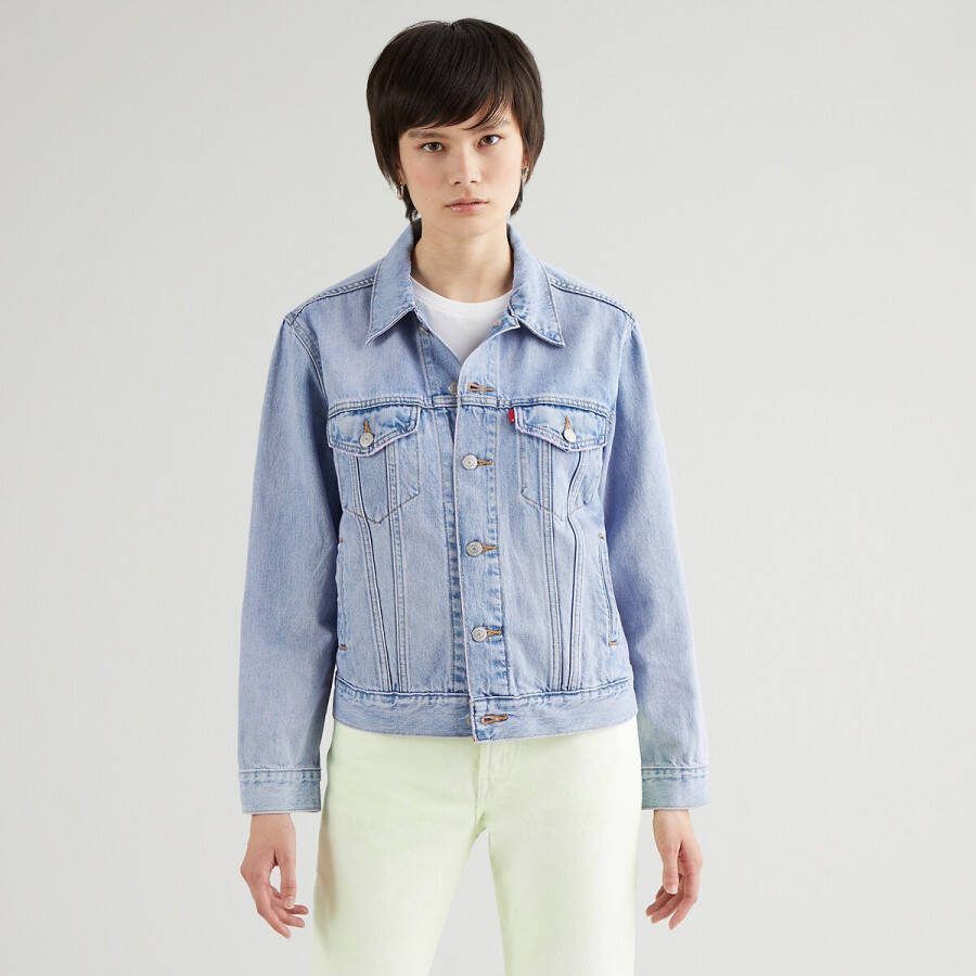 Levi's Exboyfriend trucker spijkerjas met steekzakken