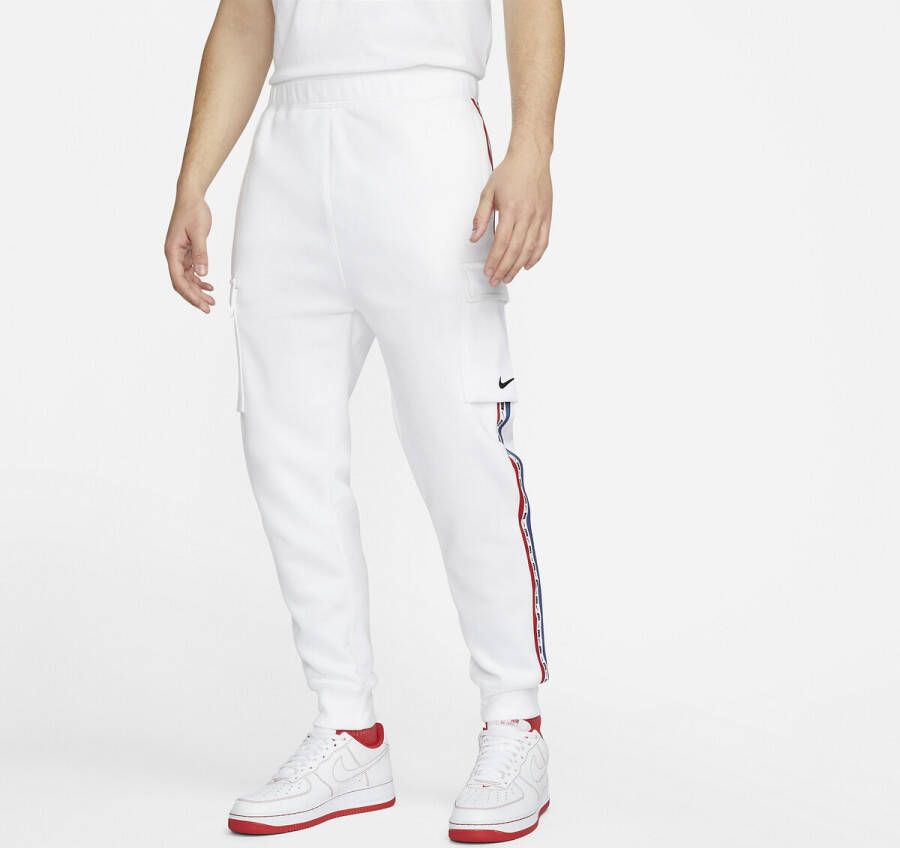 Nike Sportswear Cargobroek van fleece voor heren Wit