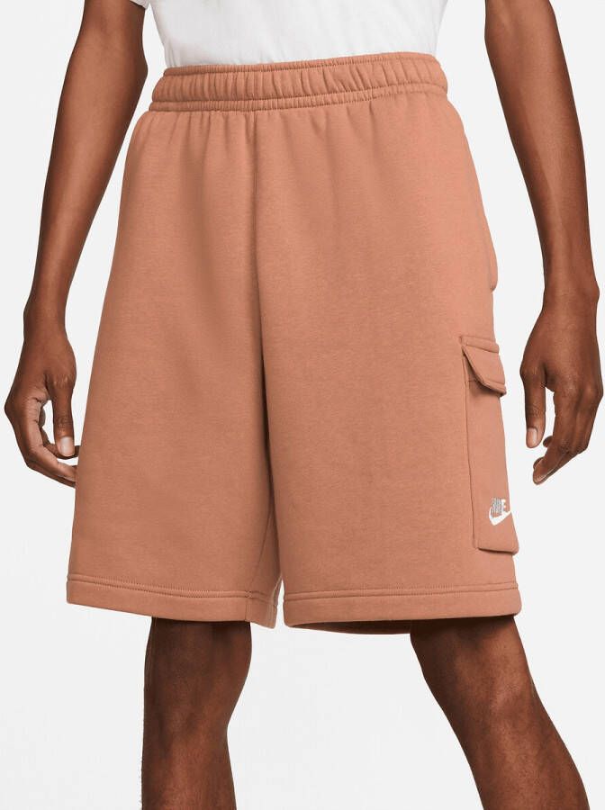 Nike Sportswear Club Cargoshorts voor heren Bruin
