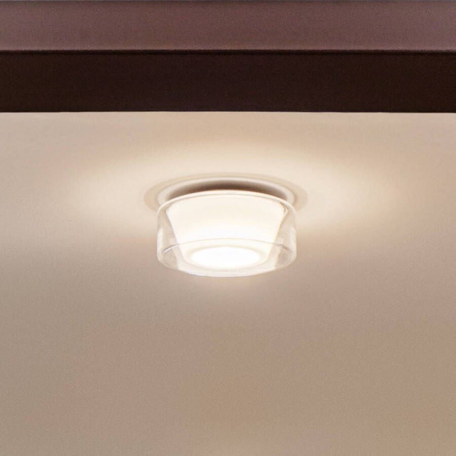 serien.lighting Curling M plafond 927 glas/conisch
