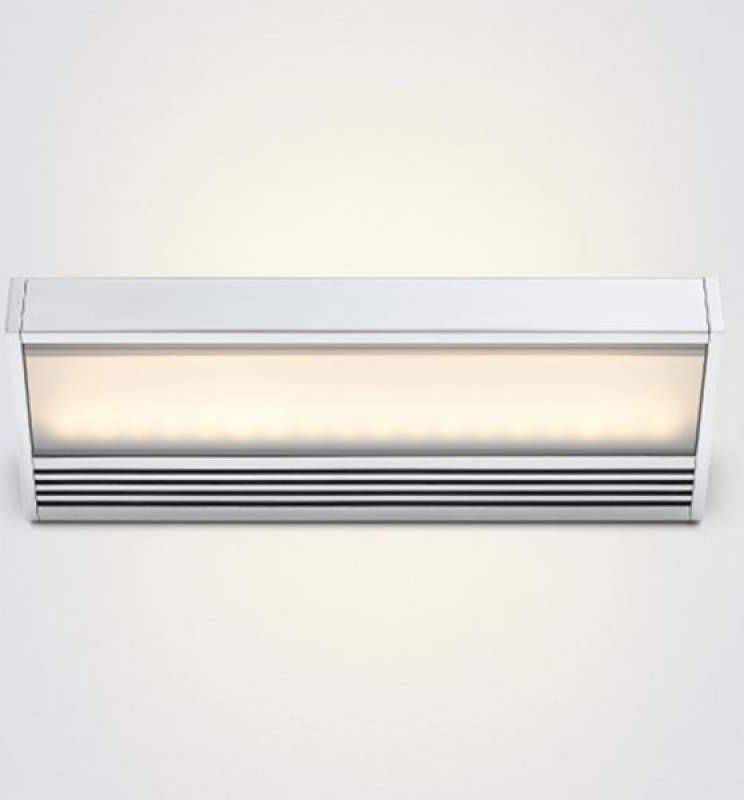 serien.lighting SML LED wandlamp, alu gepolijst