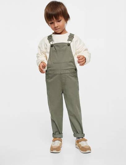 MANGO BABY Lange denim jumpsuit