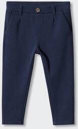 MANGO BABY Getextureerde slim fit pantalon