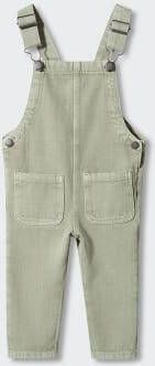 MANGO BABY Denim tuinbroek met knopen