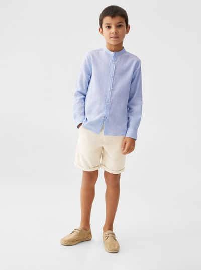 Mango Kids Katoenen chino bermuda