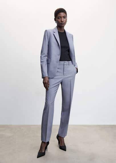 Mango Straight fit pantalon