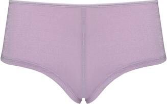 Marlies Dekkers space odyssey 12 cm brazilian shorts | lilac lurex and silver