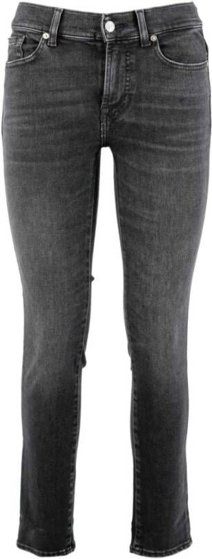 7 For All Mankind 7 voor alle menselijke broek , Grijs, Dames