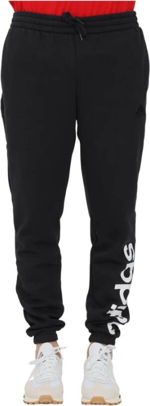 Adidas Performance joggingbroek zwart/wit