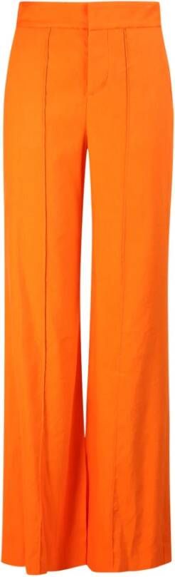 alice + olivia Wijde Broeken Oranje Dames