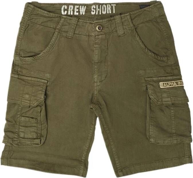 alpha industries Crew Shorts 176203 142 31 , Groen, Heren