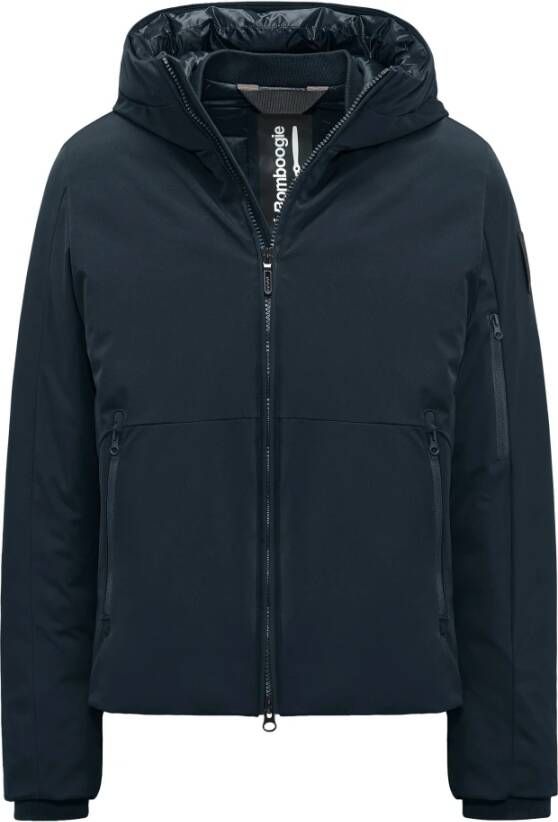 BomBoogie Jas met gerecycled vulling Berlijnse thermische jas , Blauw, Heren