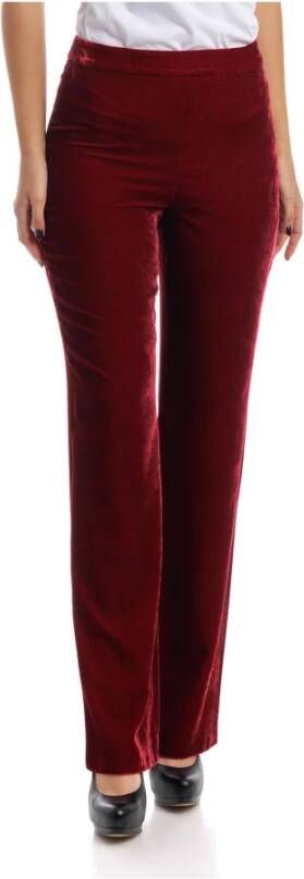 Boutique Moschino Pantalons Rood Dames