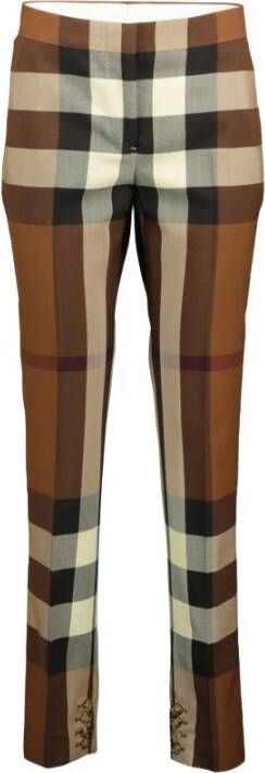 Burberry Leggings & treggings Bruin Dames