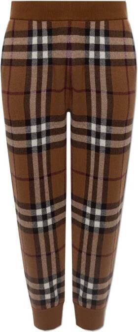 Burberry trainingsbroek , Bruin, Heren