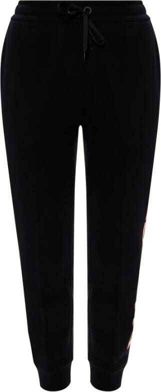 Burberry Esmee high waist tapered fit joggingbroek met logoprint