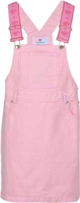 Chiaraferragni 72Cbn180 Ew001Tc2 soepel met huid met verstelbare rietjes Logaces en voorste puse Collection, Roze, Dames