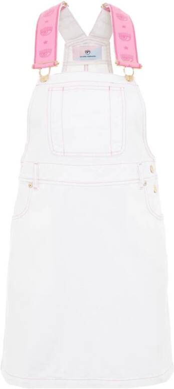 Chiara Ferragni Collection Jumpsuits & Tuinbroeken Wit Dames