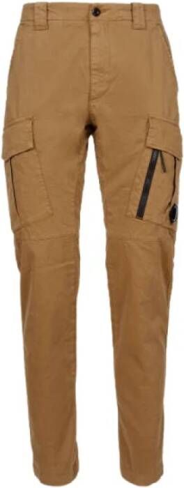 C.P. Company Slim fit Trousers , Bruin, Heren