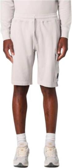 C.P. Company Cotton Cargo Shorts , Beige, Heren