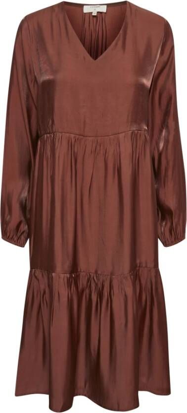 Cream Casual kleedjes Bruin Dames