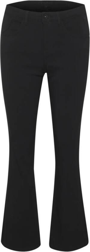 Cream Wijde Broeken Zwart Dames
