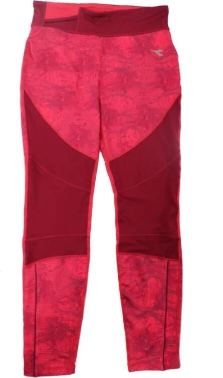 Diadora Leggings & treggings Roze Dames