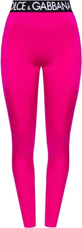 Dolce & Gabbana Leggings & treggings Roze Dames