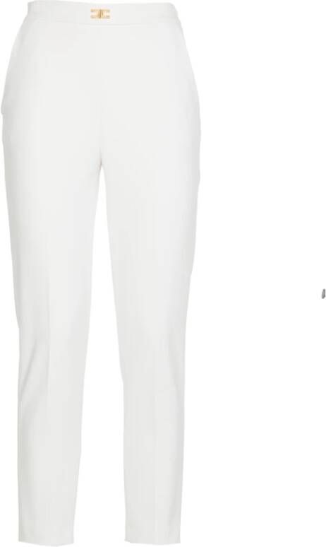 Elisabetta Franchi Vrijetijds broeken Beige Dames