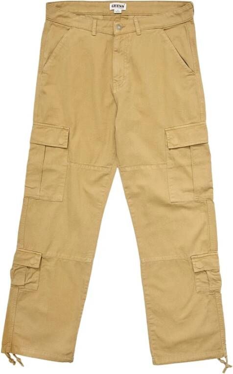 Guess Rechte broek , Beige, Heren