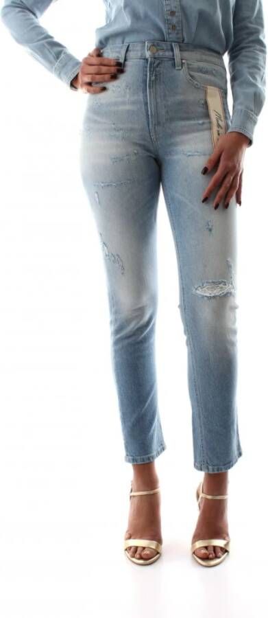 Guess Spijkerbroek Relaxed Fit Slijtplekken