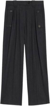 IRO Wijde Broeken Grijs Dames