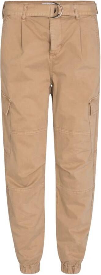 IVY Copenhagen Hooikrachtbroek kaki , Beige, Dames