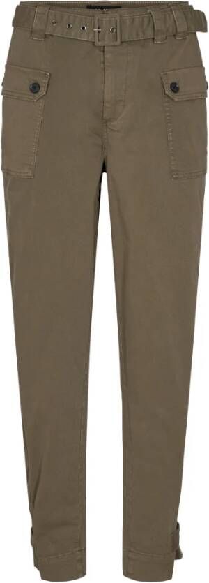 IVY Copenhagen Santana leger cargo broek , Groen, Dames
