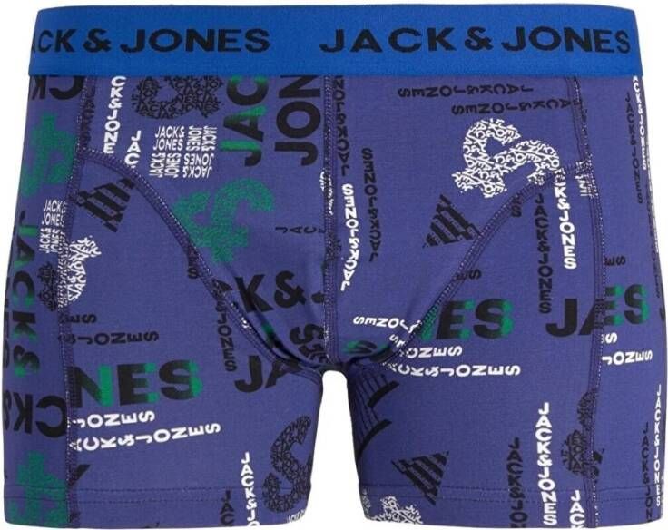 jack & jones Jacmoiz Logo Trunk 3 Pack 12223616 , Rood, Heren