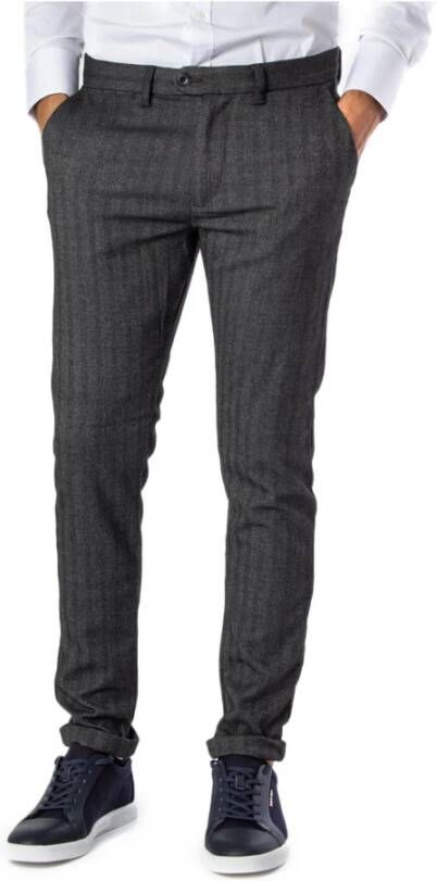 JACKenJONES Intelligence Jjimarco Jjconnor AKM 769 Herring S: Dark Grey | Freewear Grijs