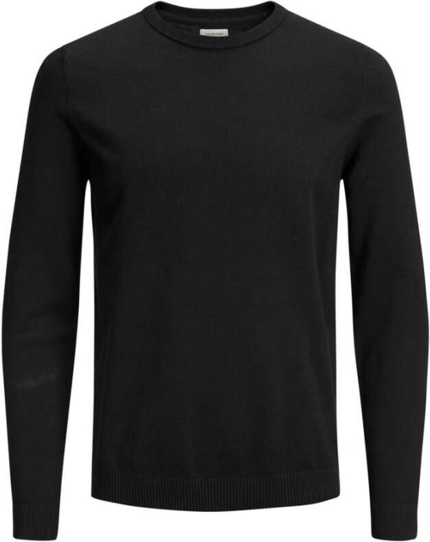 JACK & JONES ESSENTIALS gemêleerde trui JJEBASIC donkergroen