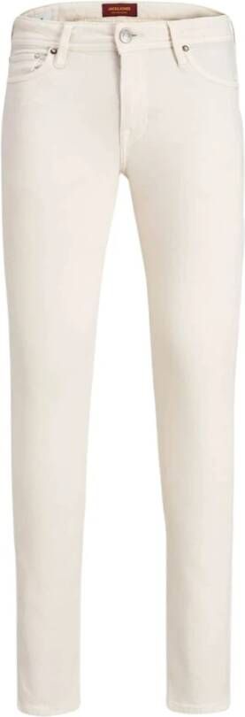 jack & jones Pants 12191787 , Wit, Heren