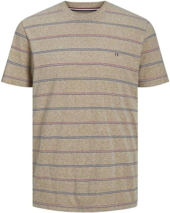 jack & jones T shirts , Beige, Heren