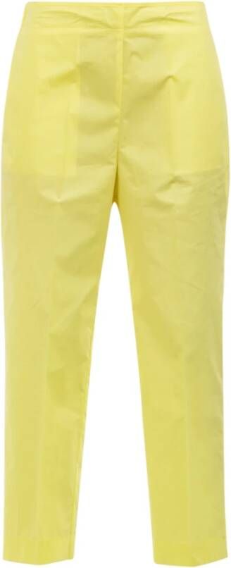 Jucca Pantalons Geel Dames