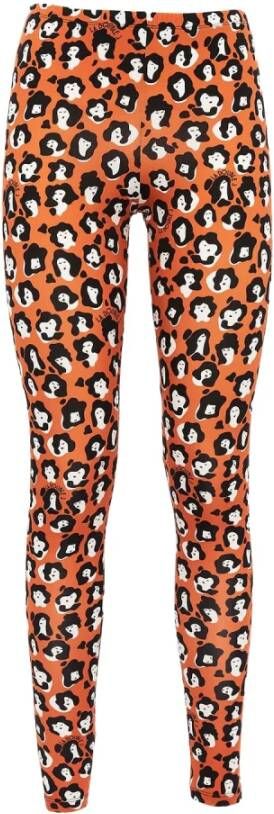 La DoubleJ Leggings & treggings Oranje Dames
