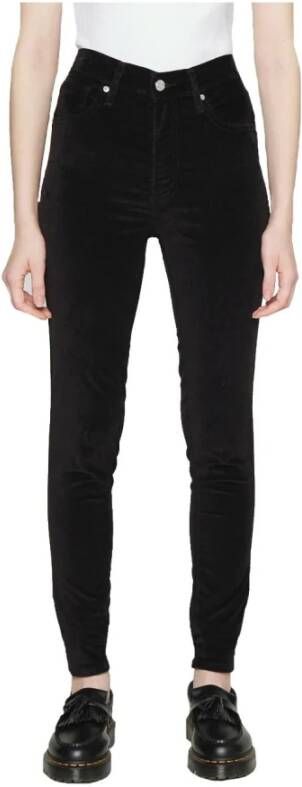 Levi's Mile High Super Skinny Pants , Zwart, Dames