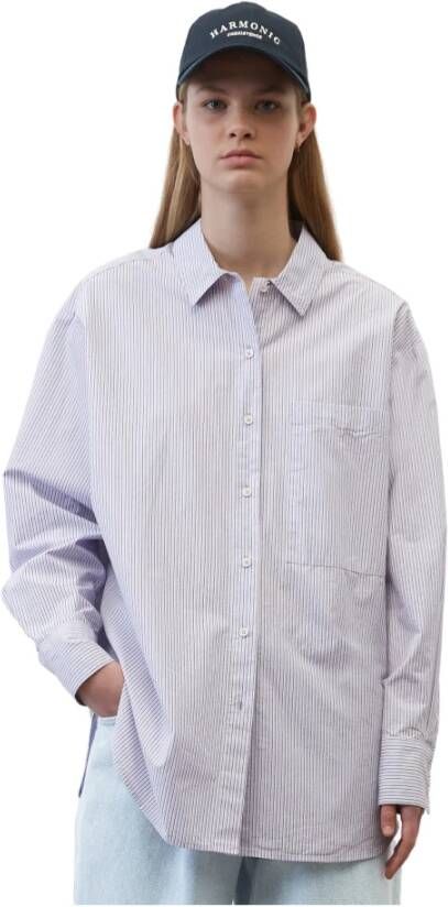 Marc O'Polo Longsleeve shirts Paars Dames