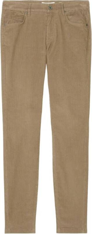 Marc O'Polo EA NeedLecord broek, slanke pasvorm , Beige, Dames