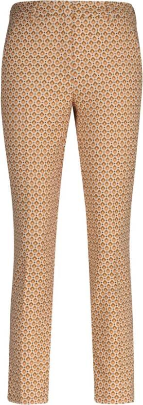 Max Mara Weekend Chino's Oranje Dames