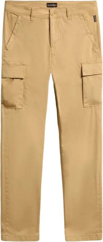 Napapijri Slim fit Trousers , Beige, Heren