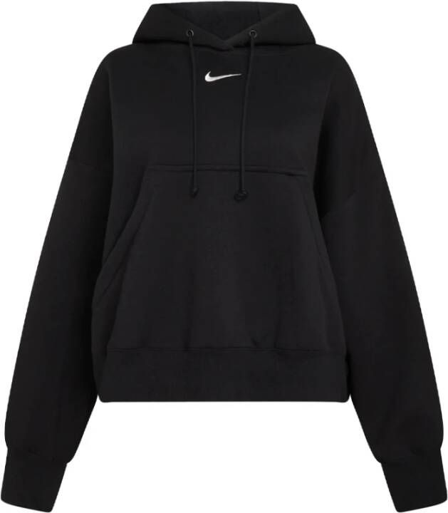 Nike Hoodies & Sweatvesten Zwart Dames