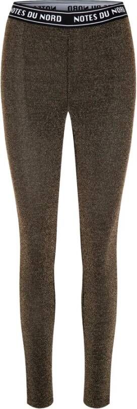 Notes Du Nord Leggings & treggings Bruin Dames