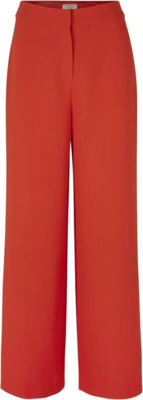 Notes Du Nord Vrijetijds broeken Oranje Dames